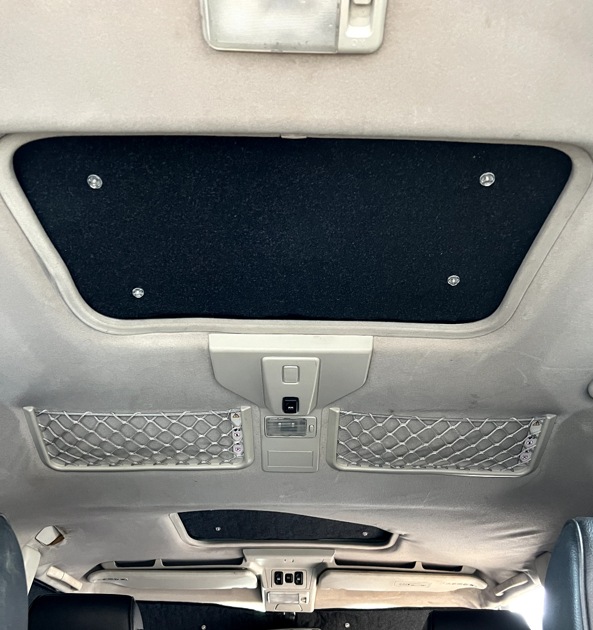 Land Rover discovery 2 TD5 Sunroof Thermal silver blinds Screens 2p Set