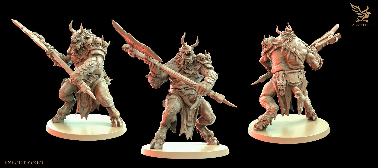 Beastman Brutes fantasy 28mm