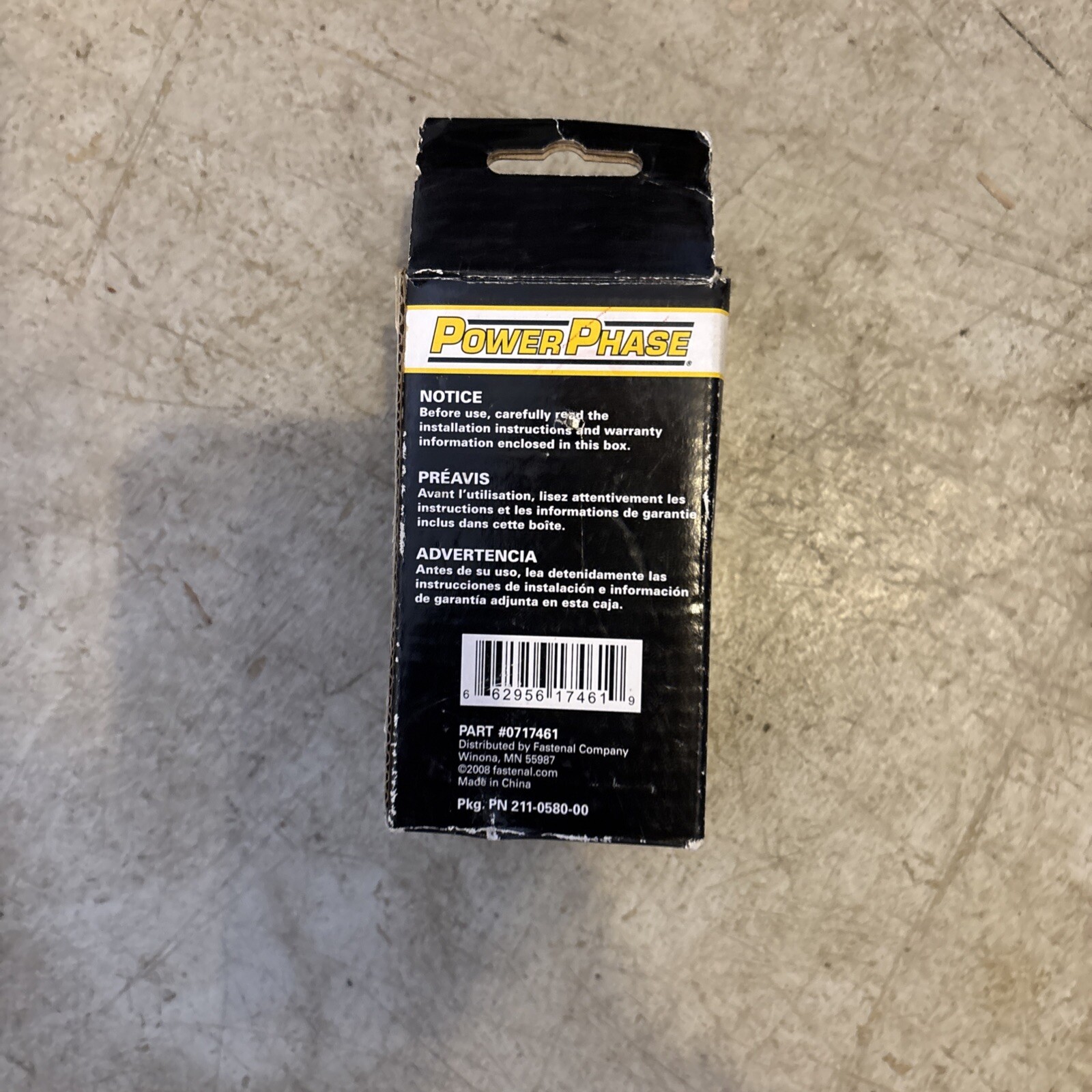 POWER PHASE 0717461 OUTLET ADAPTER -FREE SHIPPING-