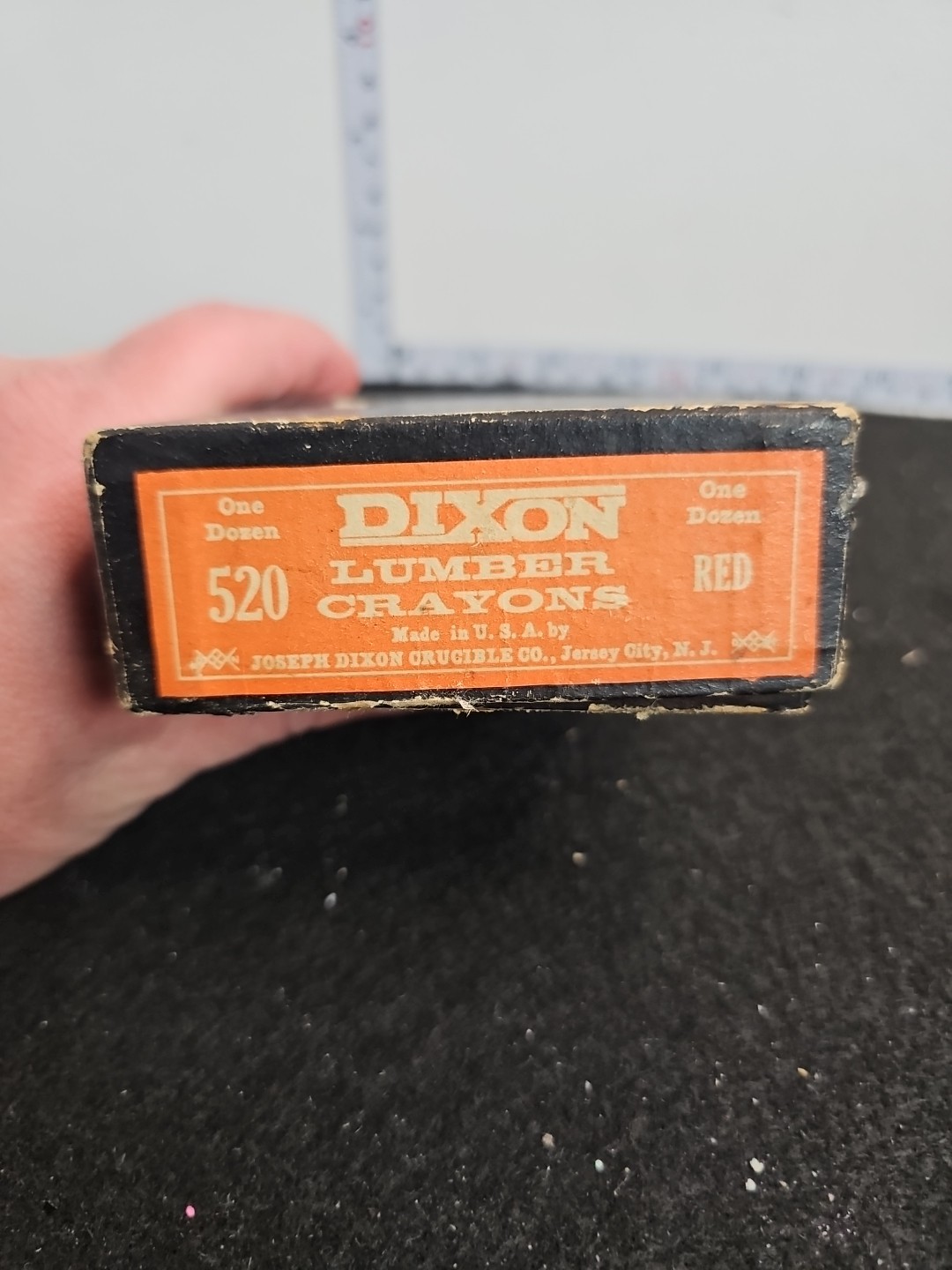 Dixon Lumber Crayons 520 RED Qty 8 Vintage 1 Is Used