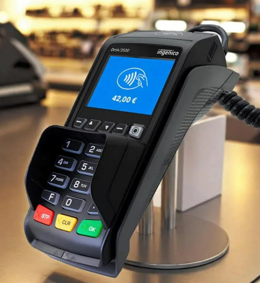 **READ**Ingenico Desk 3500 - Countertop terminal** Merchant Services Required**