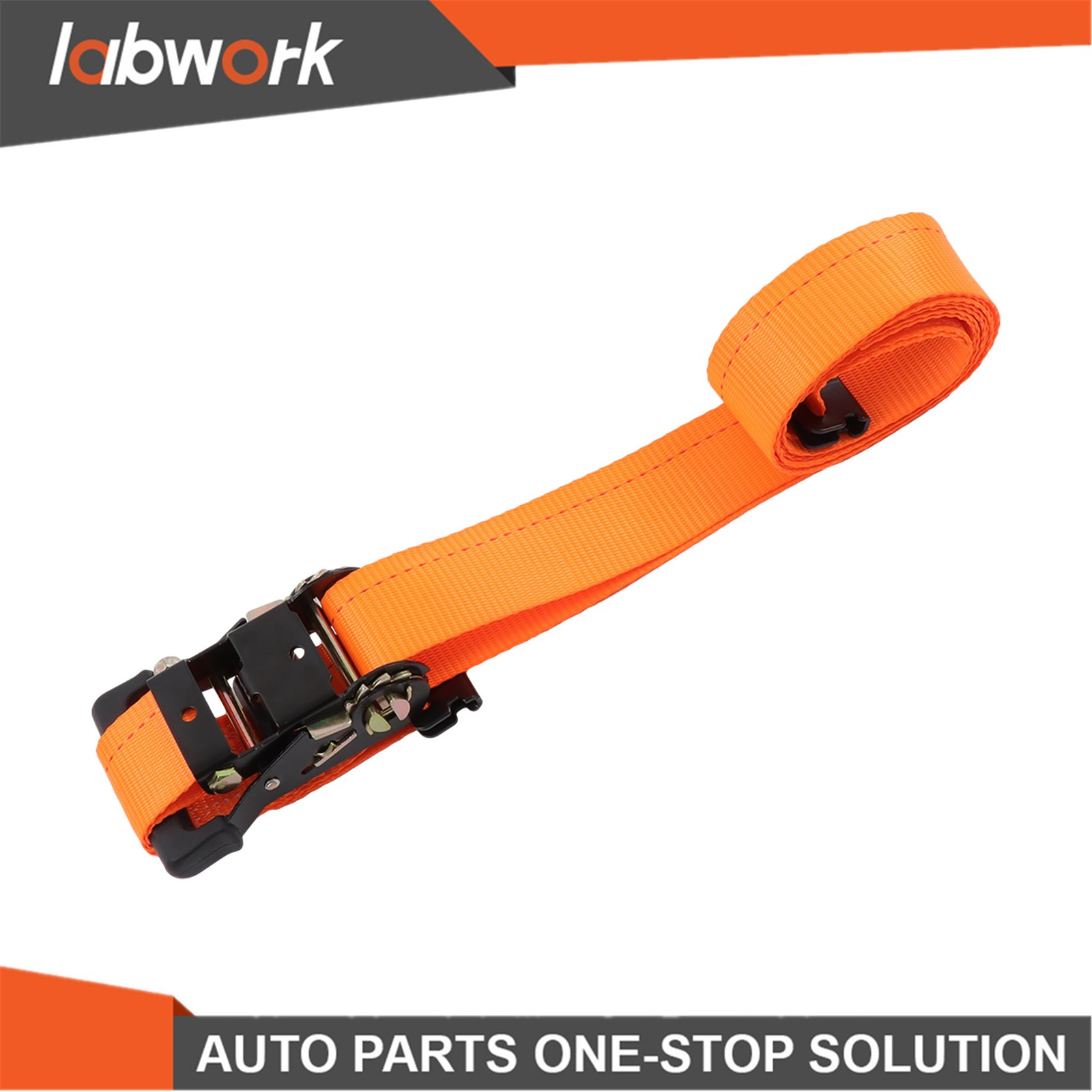 Labwork Wheel Chock Tie Down Kit 2” Heavy Duty E Track Trailer Tire Straps
