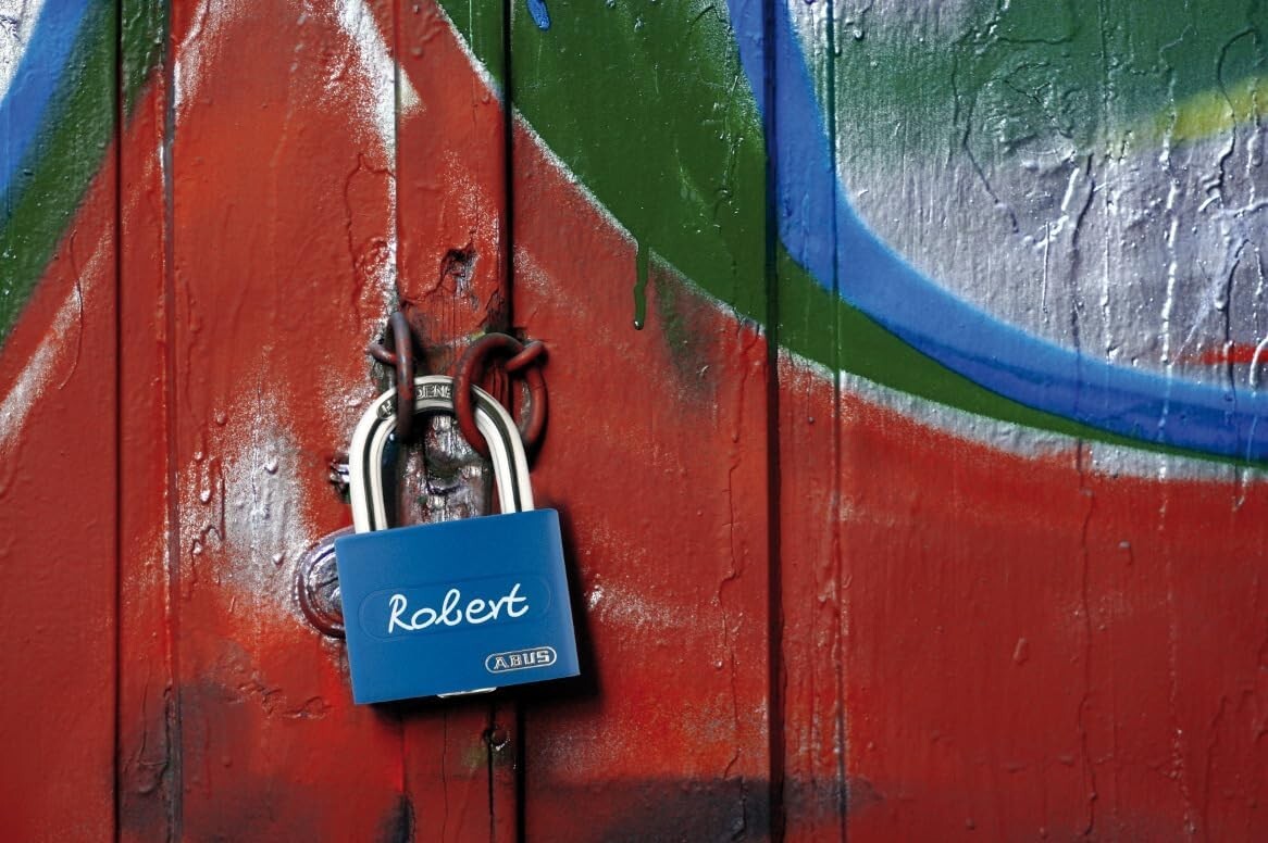 ABUS Aluminum MyLock Padlocks - Blue, 6 Pack