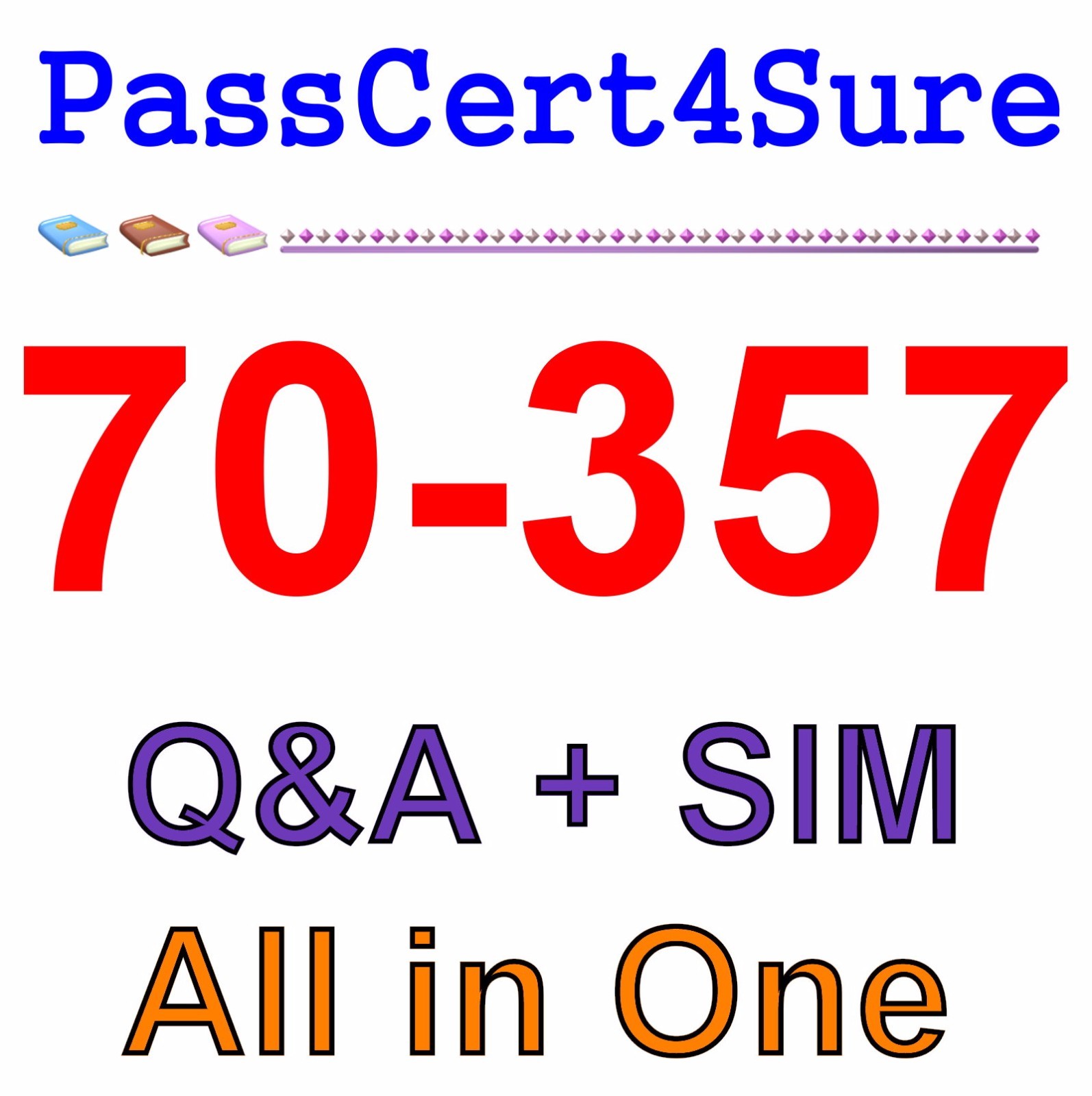 Best Practice Material For 70-357 Exam Q&A+SIM