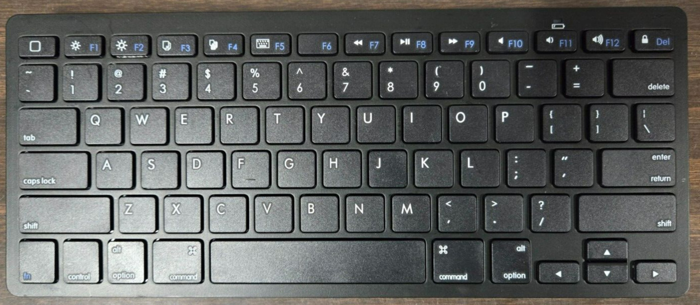 Bluetooth Wireless Keyboard  Black Model K1280  HYCA-8080