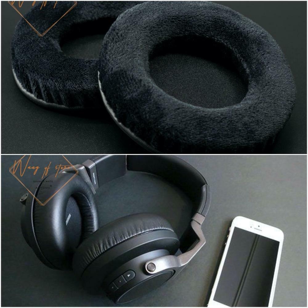 Thick Velour Velvet Ear Pads Cushion For AKG K845BT K845 BT Headphone
