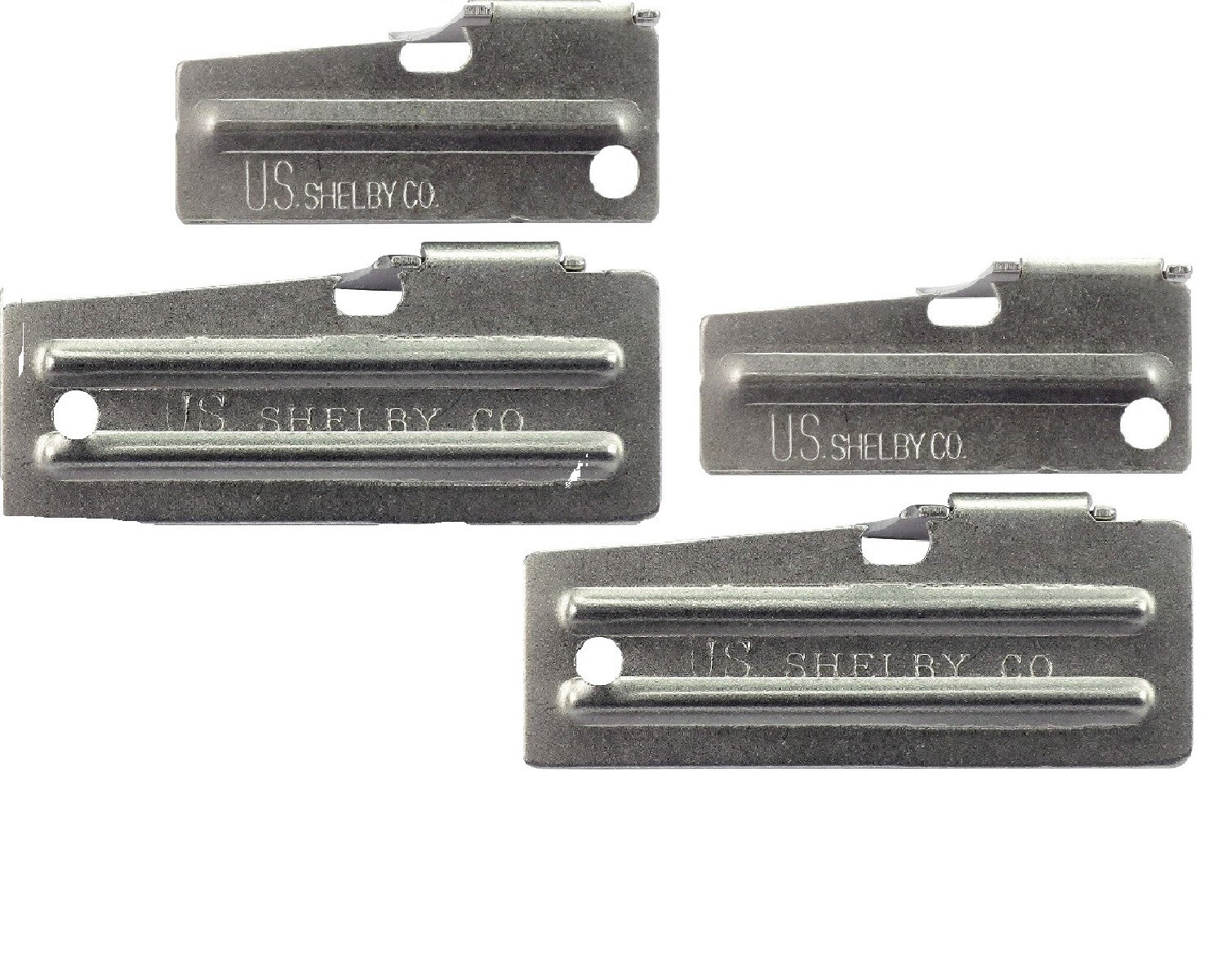 P38 & P51 Can Opener 4 Pack Shelby USA f/ Mess Camping Survival Prepper Military