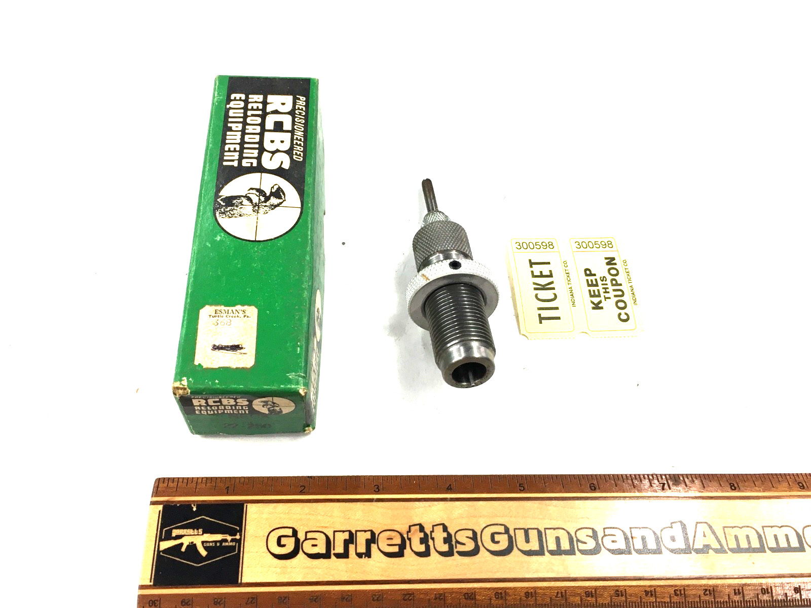 Factory RCBS .222 Remington Neck sizing die 10930 300599