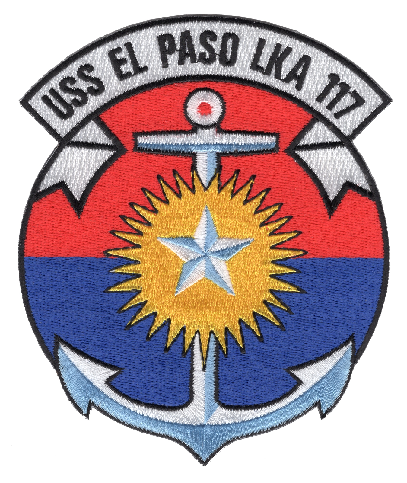 USS El Paso LKA-117 Patch