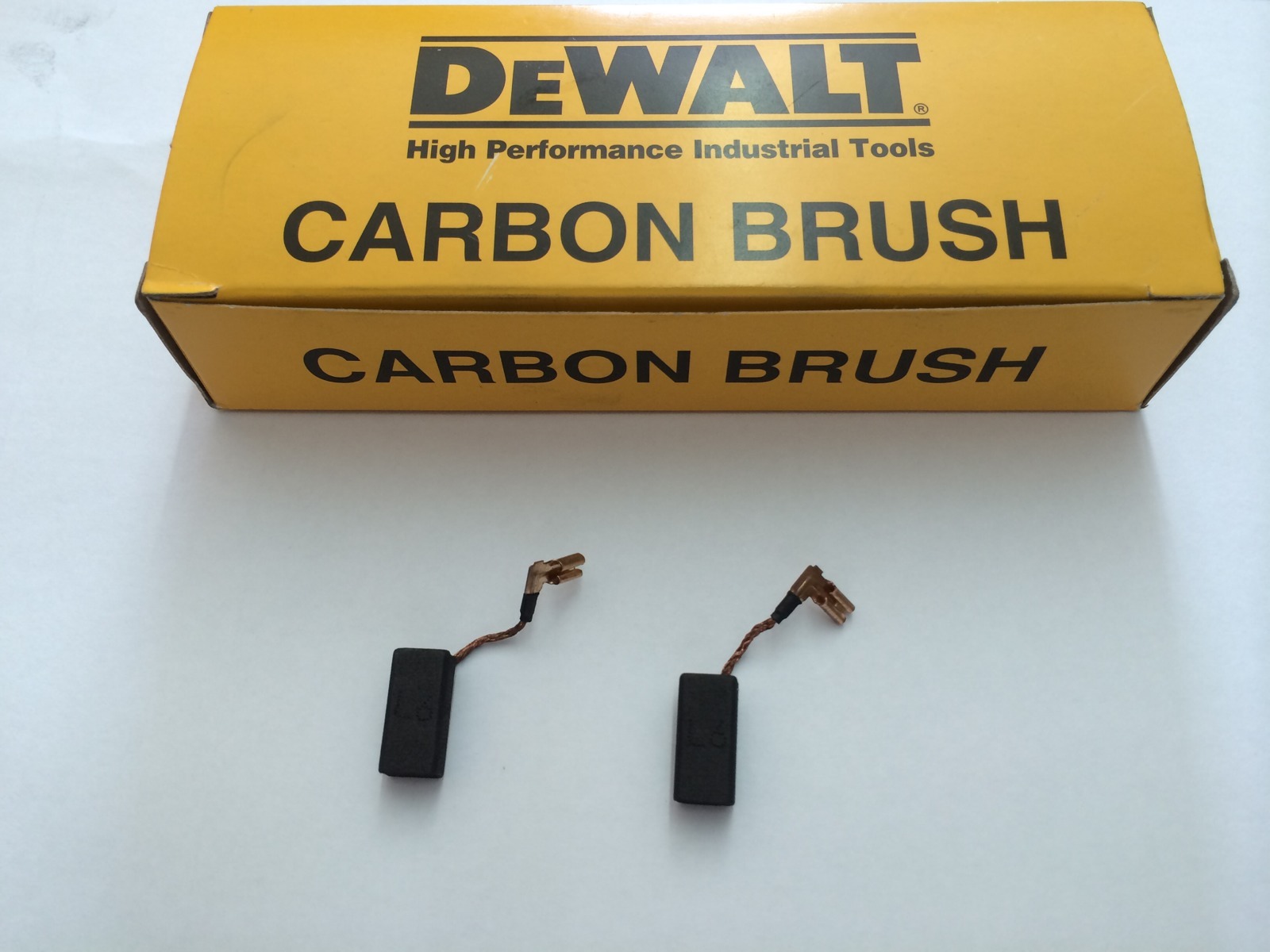 DeWalt 4 1/2 Grinder Motor Brush Set  ( 2 )  " N097696 "   DWE4011 / DWE4120