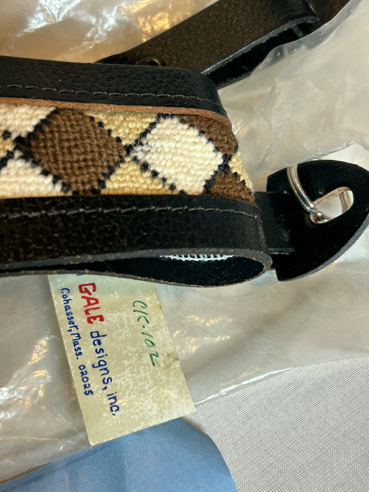 Camera Strap Leather 17” Judith Gale Designs Ma.