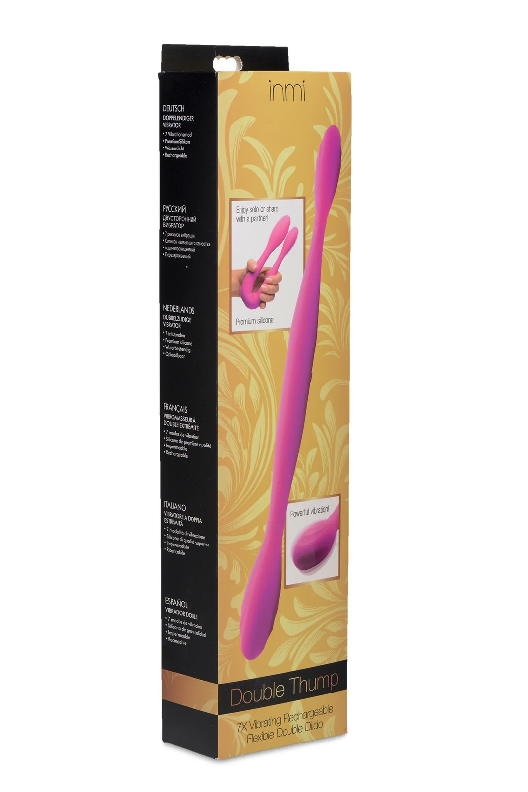 Inmi Double Thump 7x Rechargeable Silicone Double Dildo