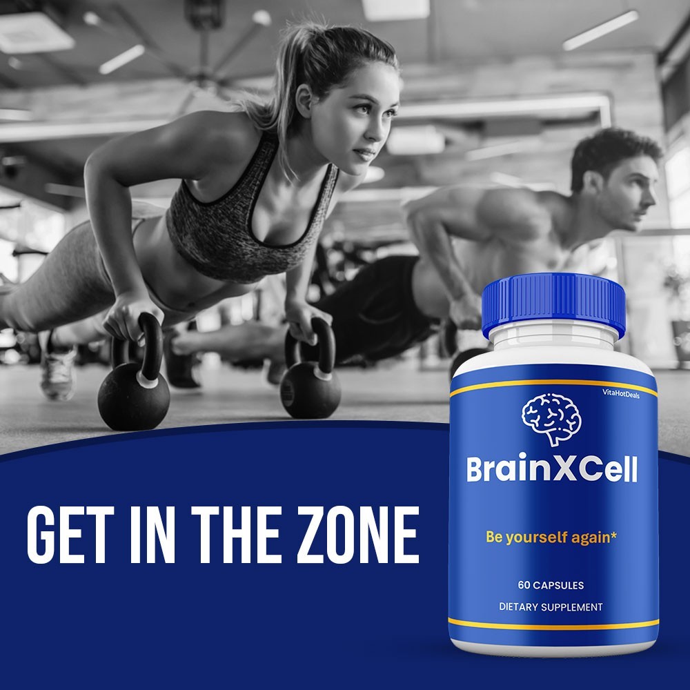 BrainXCell Nootropic Capsules, Cognitive and Brain Support Supplement (1 Pack)