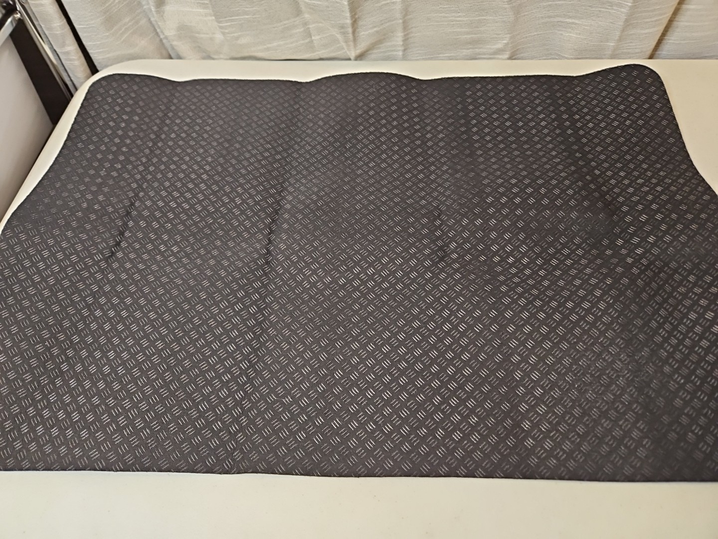 Non-Slip Exercise Mat Under Desk Elliptical Machine Floor Protection Stability