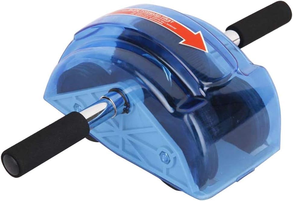 YtotY Ab Roller for Abs Workout - Abdominal Exercise Rollers with 4 blue
