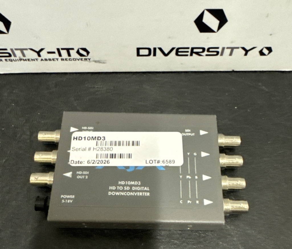 AJA HD10MD3 HD to SD Digital Downconverter