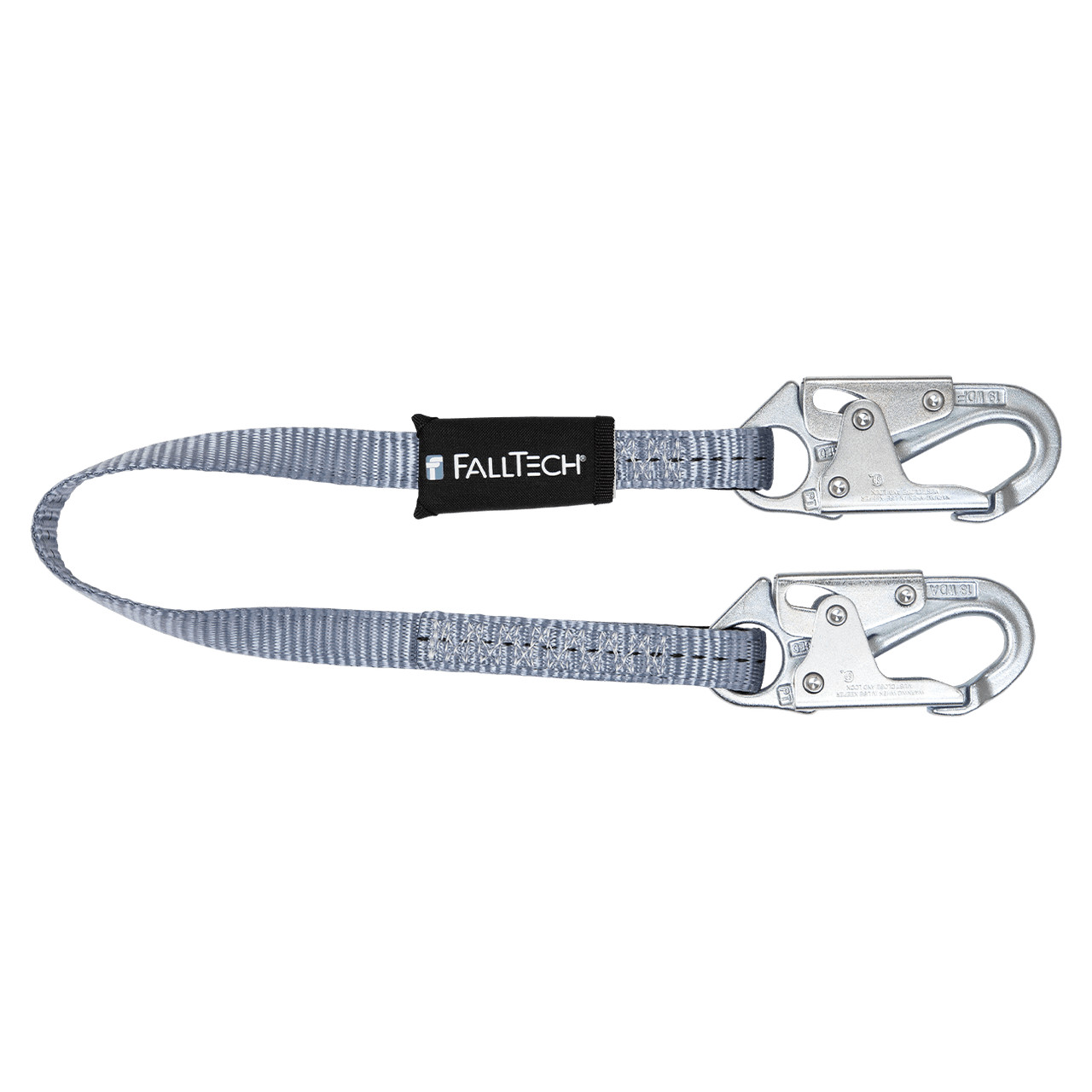 FallTech 3' Restraint Lanyard Fixed-length with Steel Snap Hooks - 8203