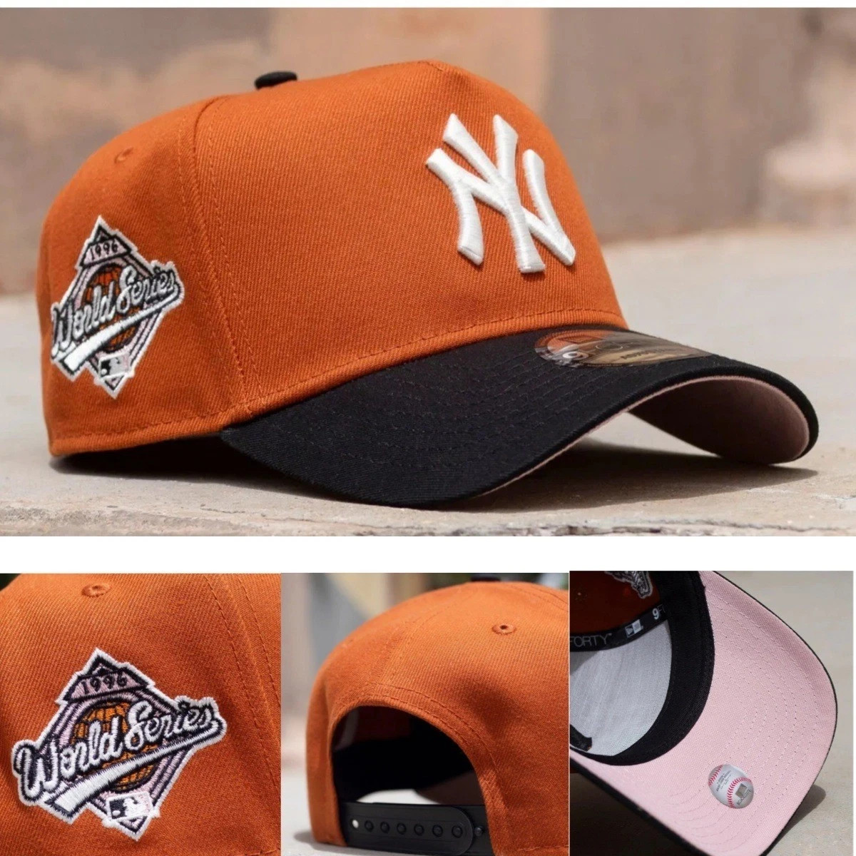 NEW YORK NY YANKEES MLB WorldSeries Men's Casual Outdoor Baseball cap Adjustable