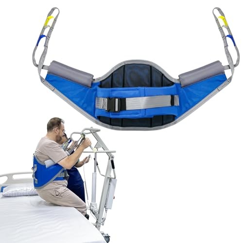 Sit to Stand Lift Sling for Elderly, Stand Assist Transfer Sling with Large