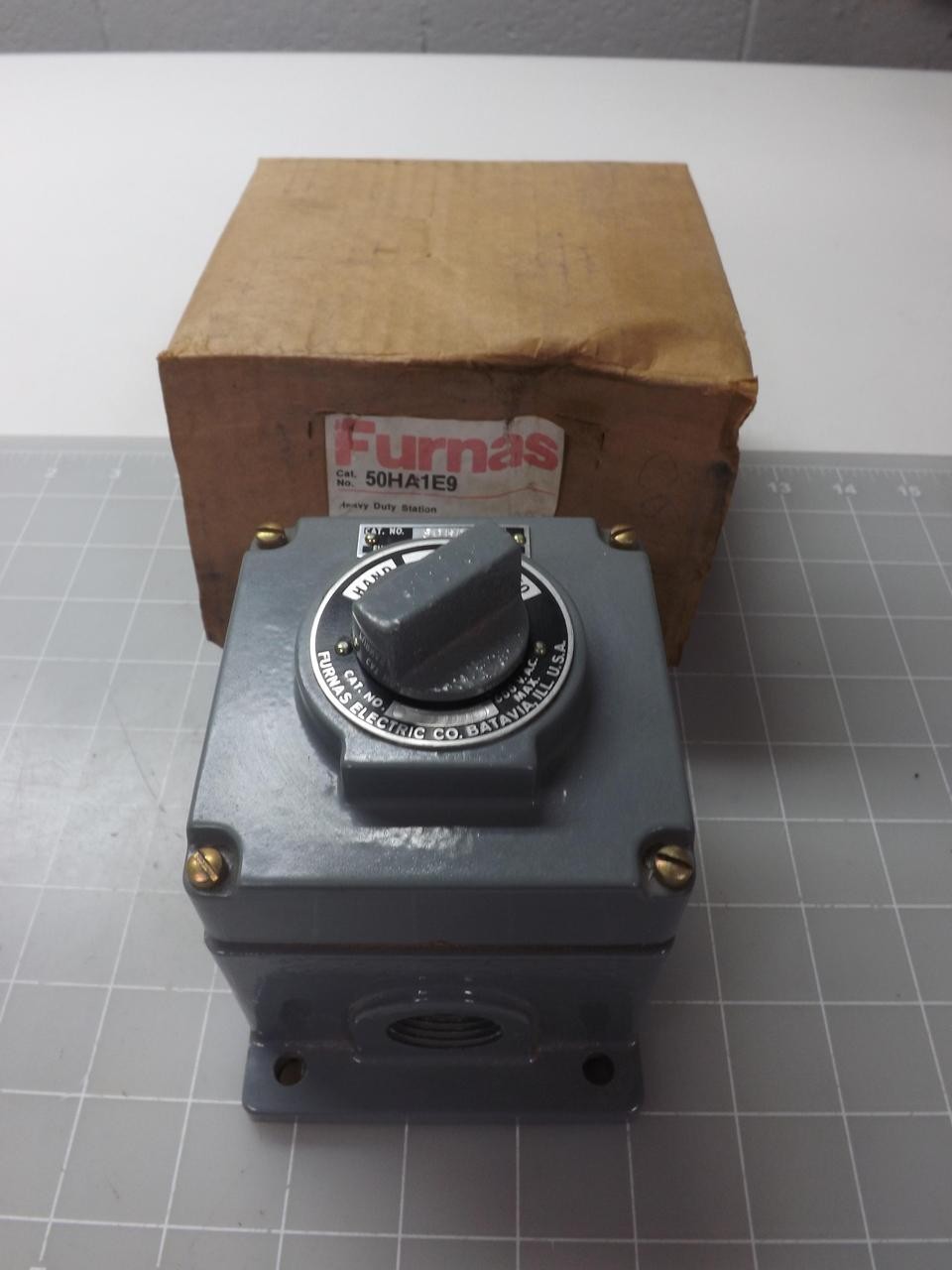 FURNAS 50HA1E9 SELECTOR SWITCH T49809