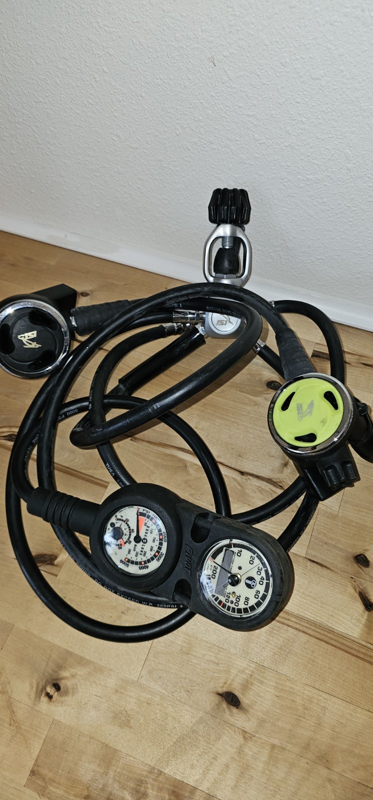IST  Regulator Double Scuba Diving W/US DIVERS GAUGES