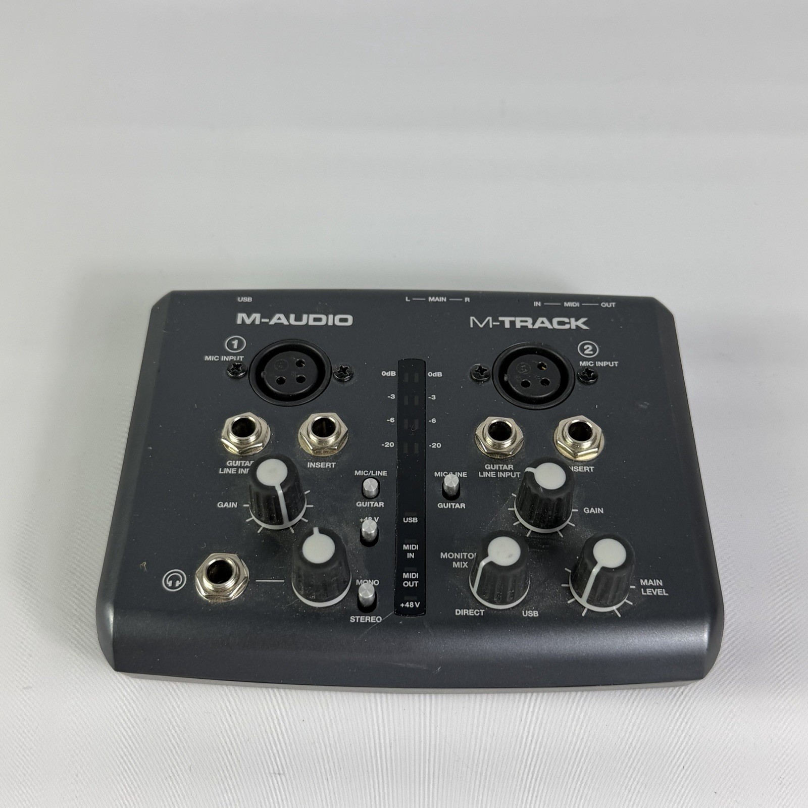M-Audio M-Track Plus 2-Channel Portable USB Audio & MIDI Interface (198)