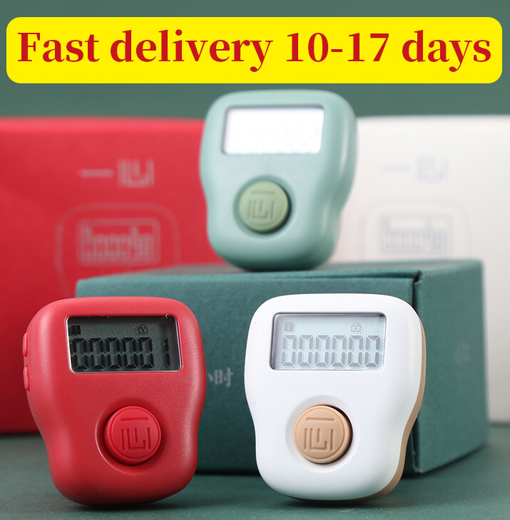 new usb charging Digital LCD Electronic Finger Ring Hand Tally Counter Buddhism