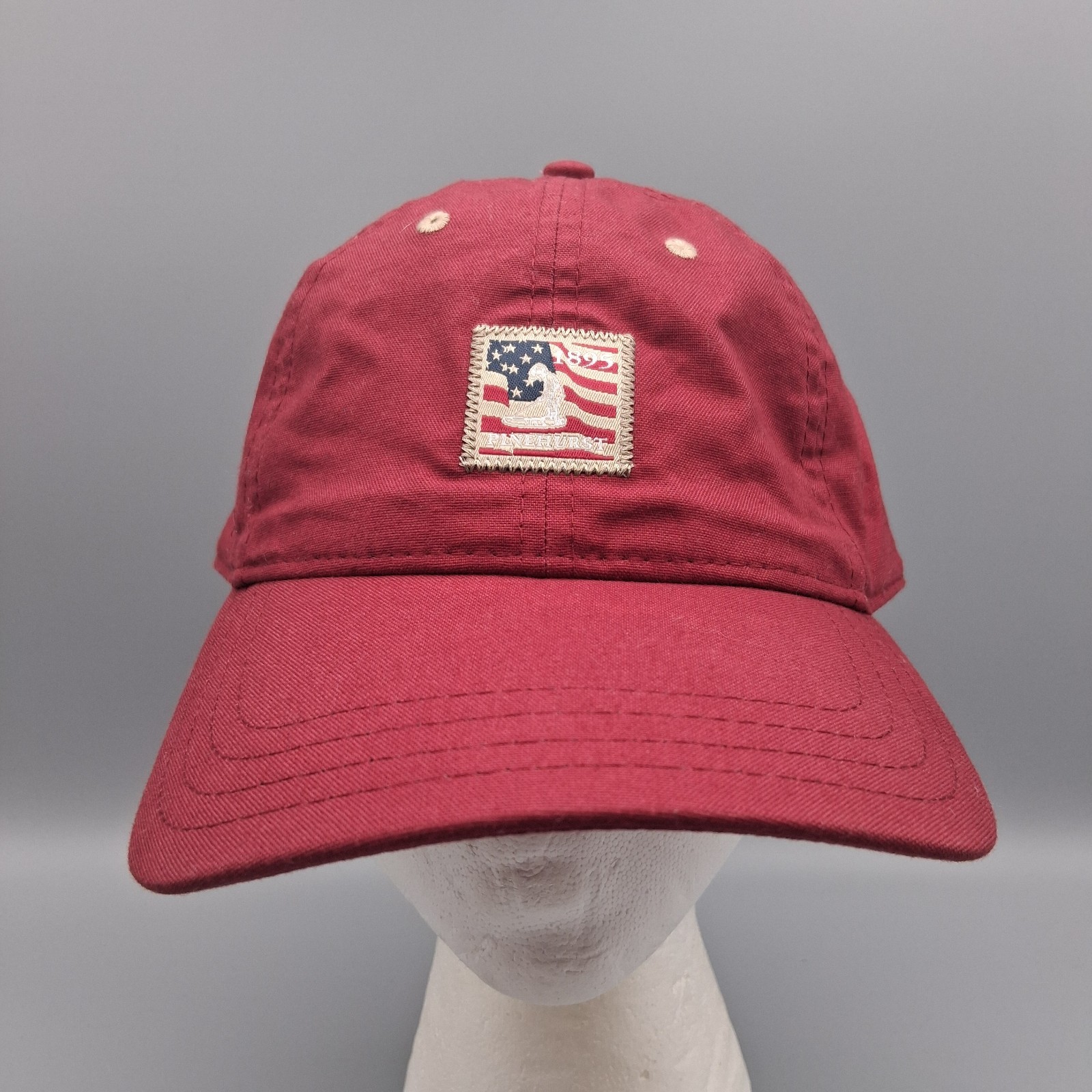Pinehurst Red Adjustable Strap Back Golf Hat Cap