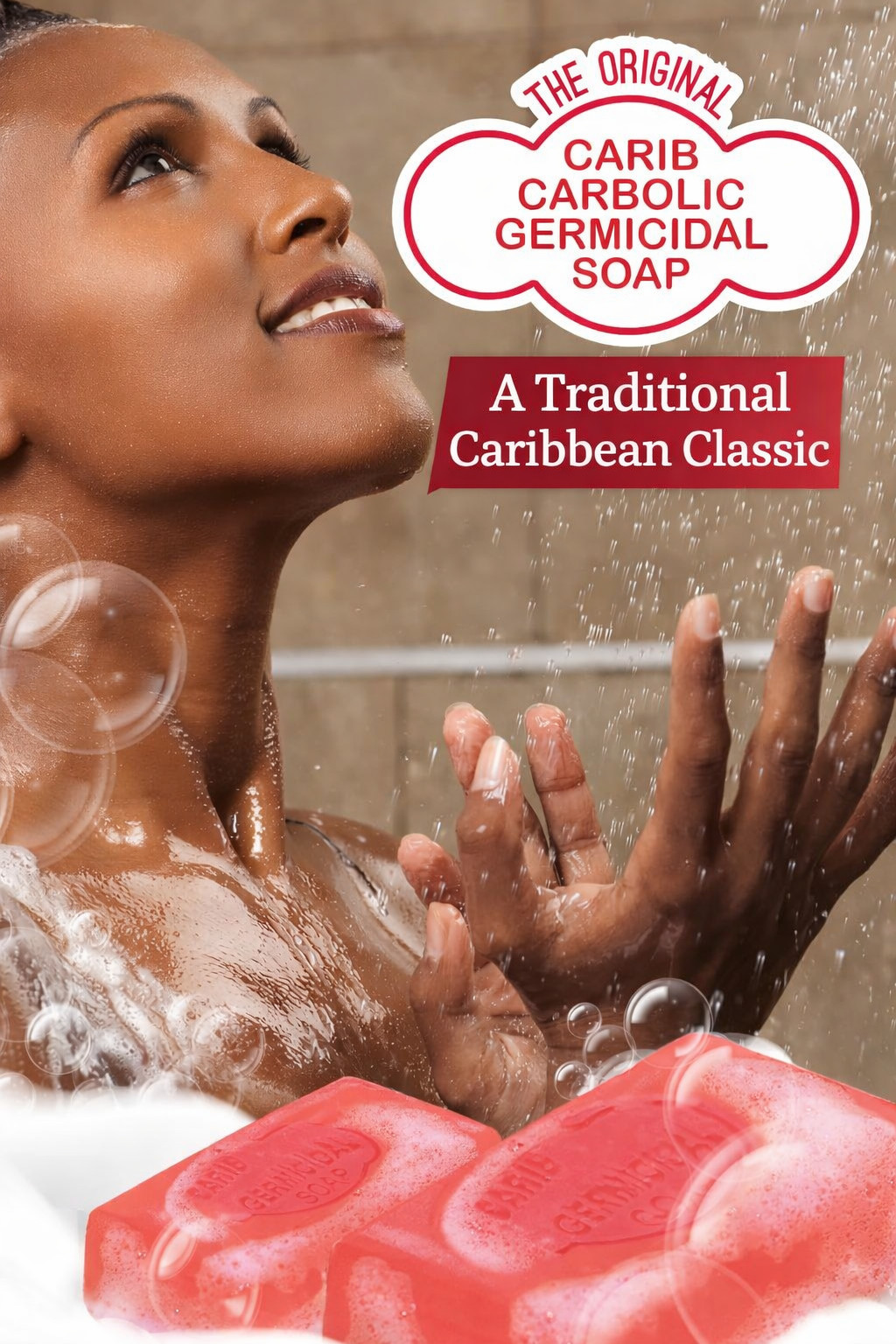 Jamaican Carbolic Soap 12 Pack 125g | Carib Germicidal Bars Bulk