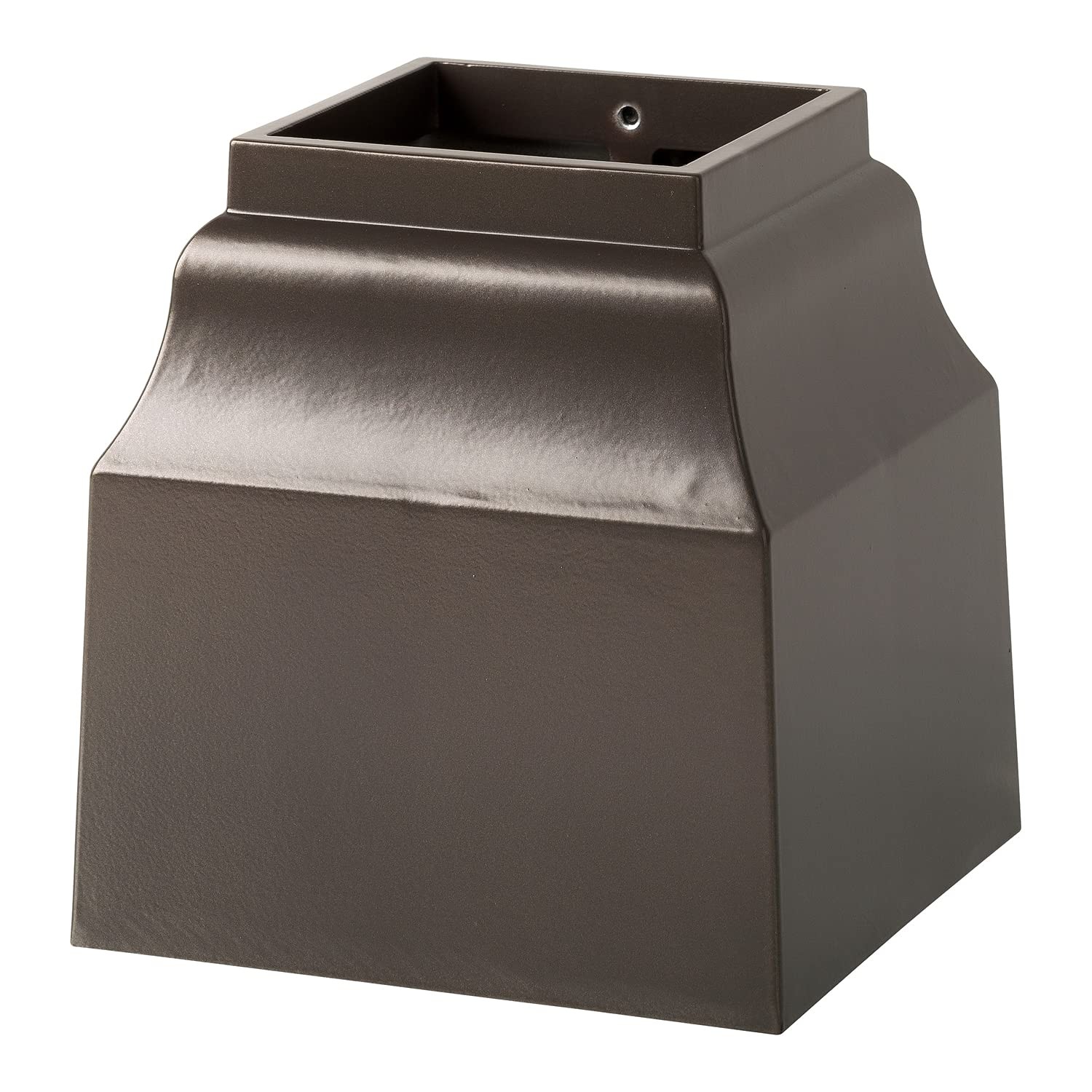 Whitehall Cascade Bronze Mailbox Post Base Cuff