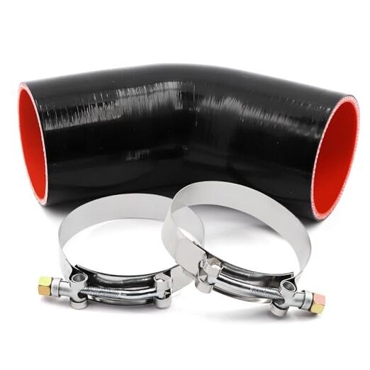 High Performance 4-Ply Reinforced 45 Degree ID 3 Inch Elbow Silicone ID3"