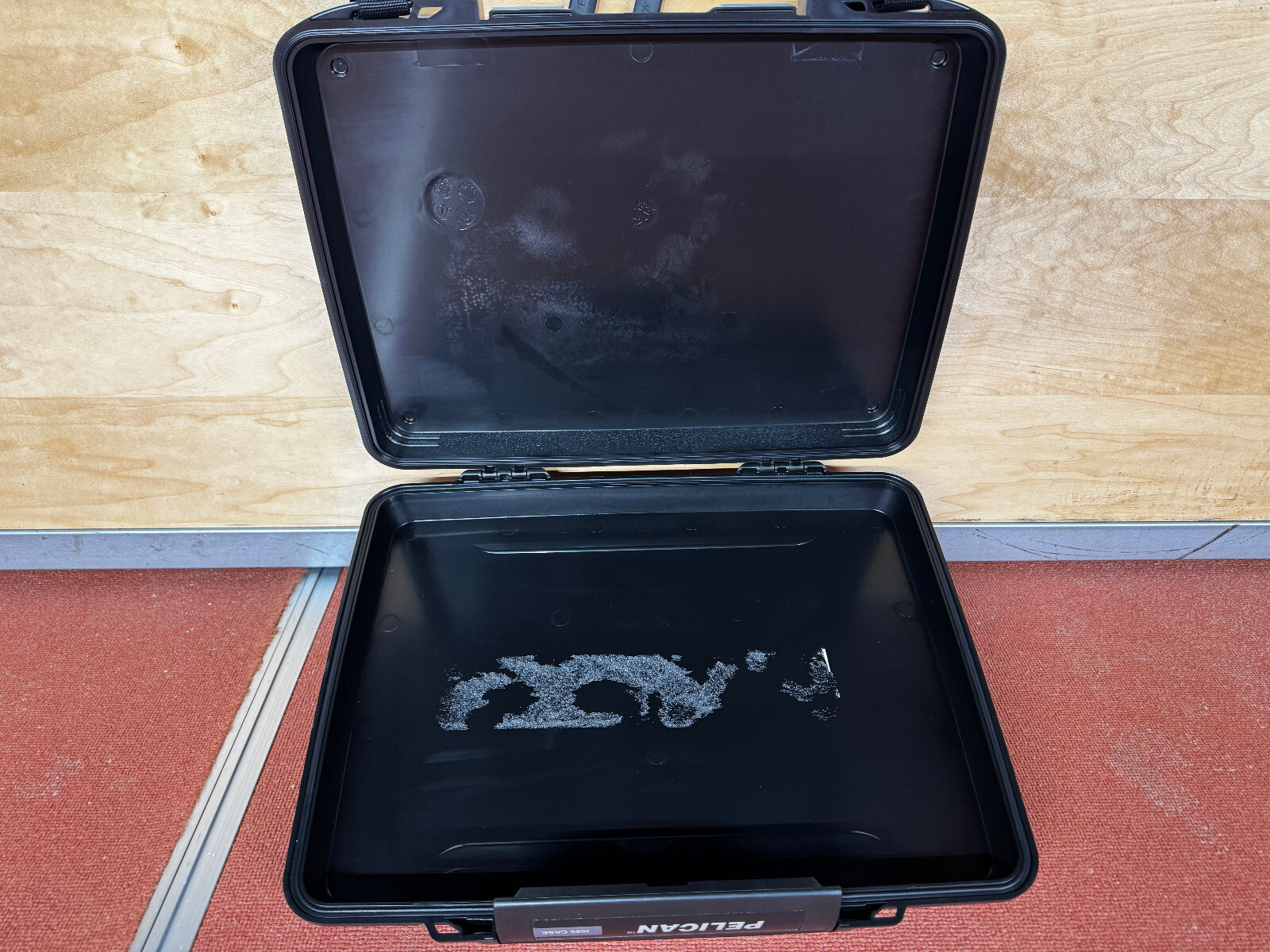 Used Pelican 1085 Case No Foam Basic Computer Hard case