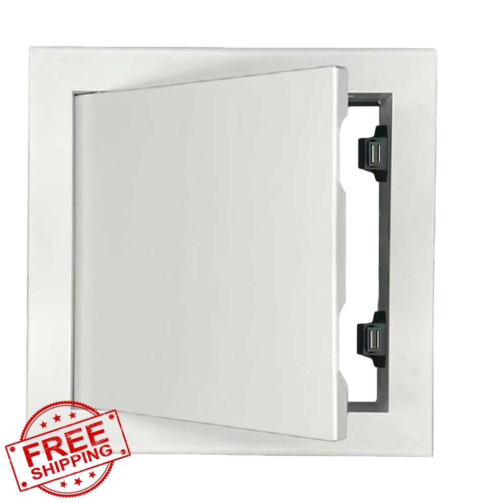 Access Panel for Drywall, 22 x 22 inch Wall Hole Cover Aluminum Alloy White |...