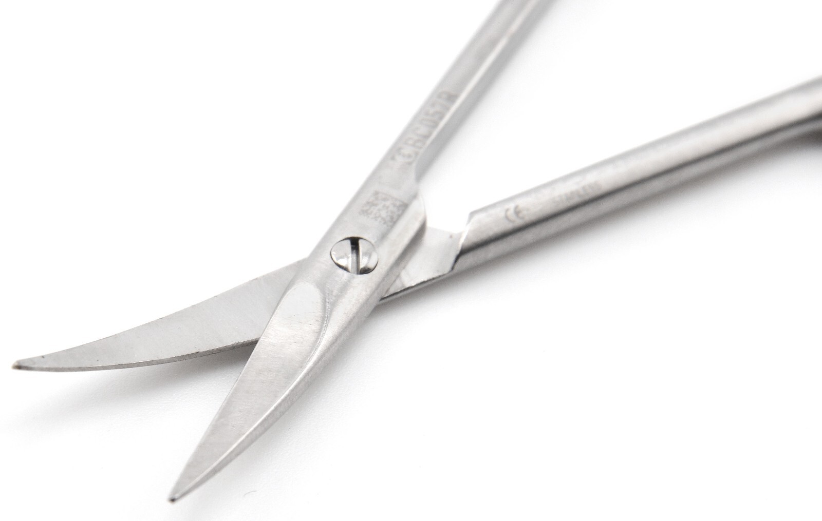 AESCULAP BC057R Plastic Surgery Iris Delicate CVD Curved Scissors 3.75"