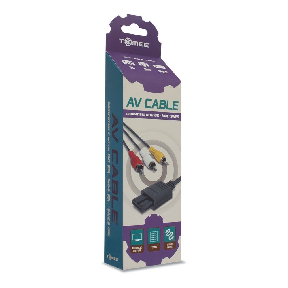 A/V Cable (M03901) - Snes/ N64/ Gamecube - Brand New