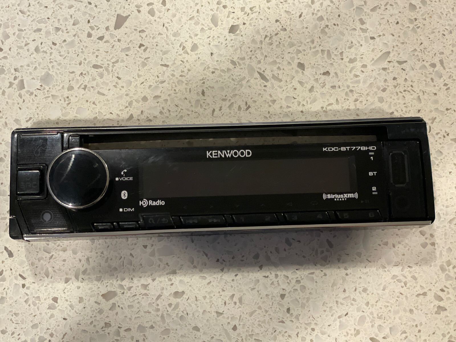 KENWOOD KDC-BT778HD CAR STEREO ONLY  KENWOOD KDC-BT778HD  FACEPLATE  OEM🟠