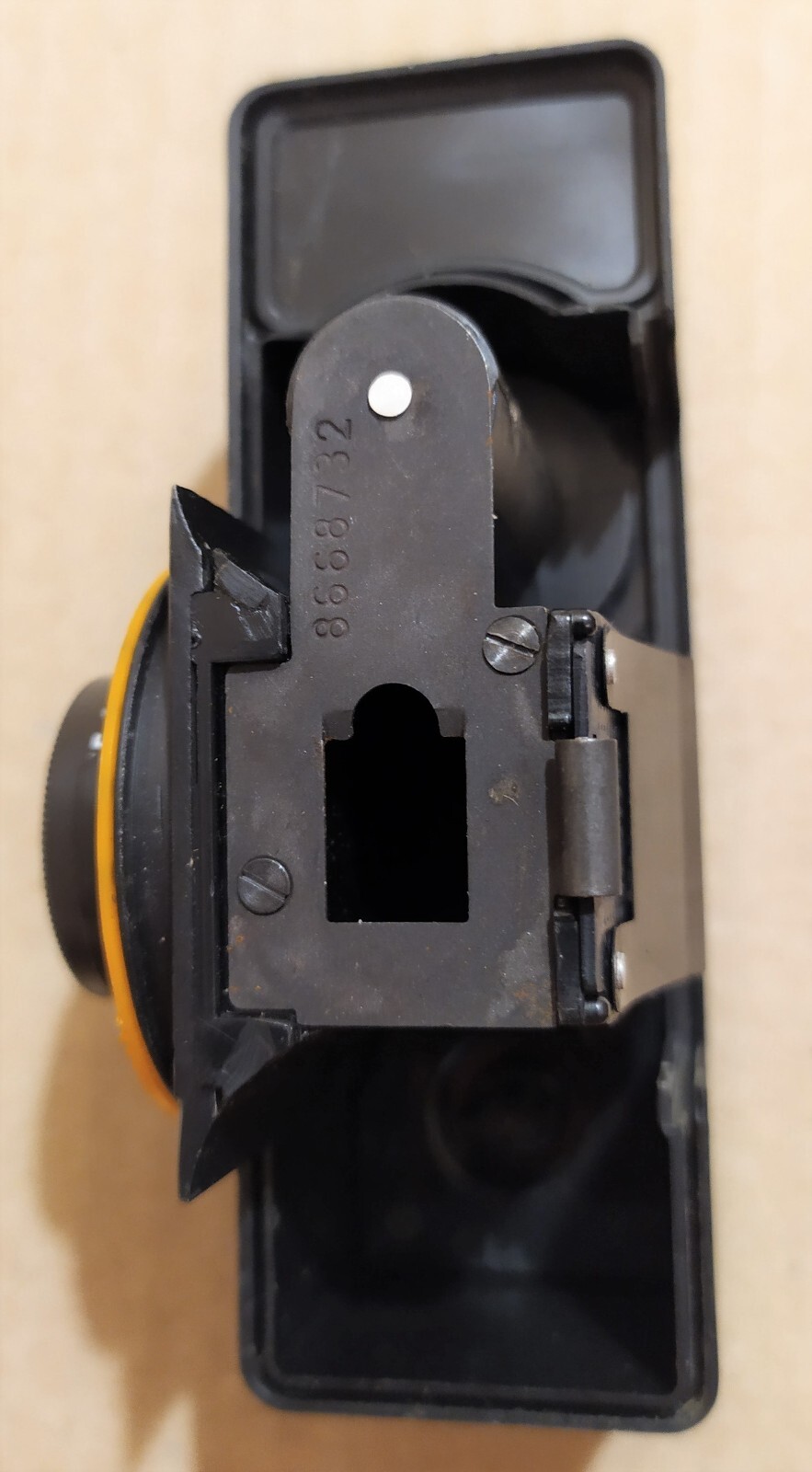 Small compact camera AGAT 18 half-frame 35mm lens Industar-104 2.8/28mm