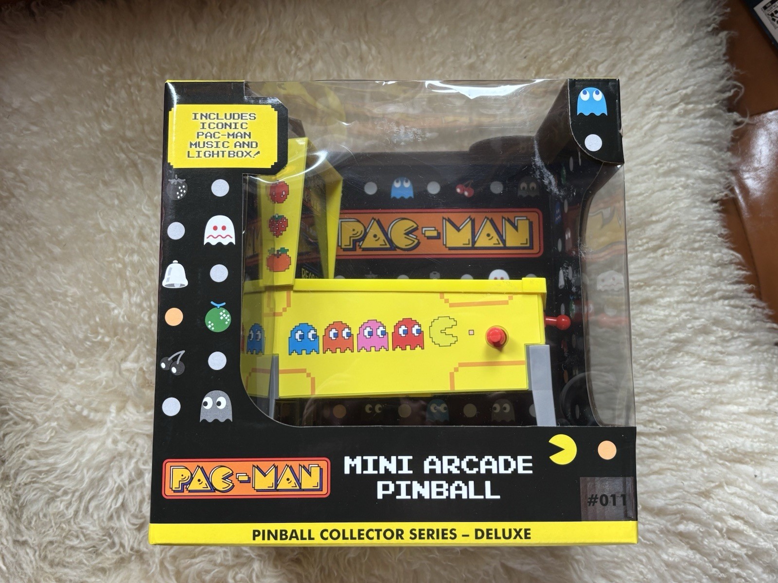 PAC-MAN Mini Arcade Pinball Machine Collector Series-Deluxe #11 • Christmas Gift