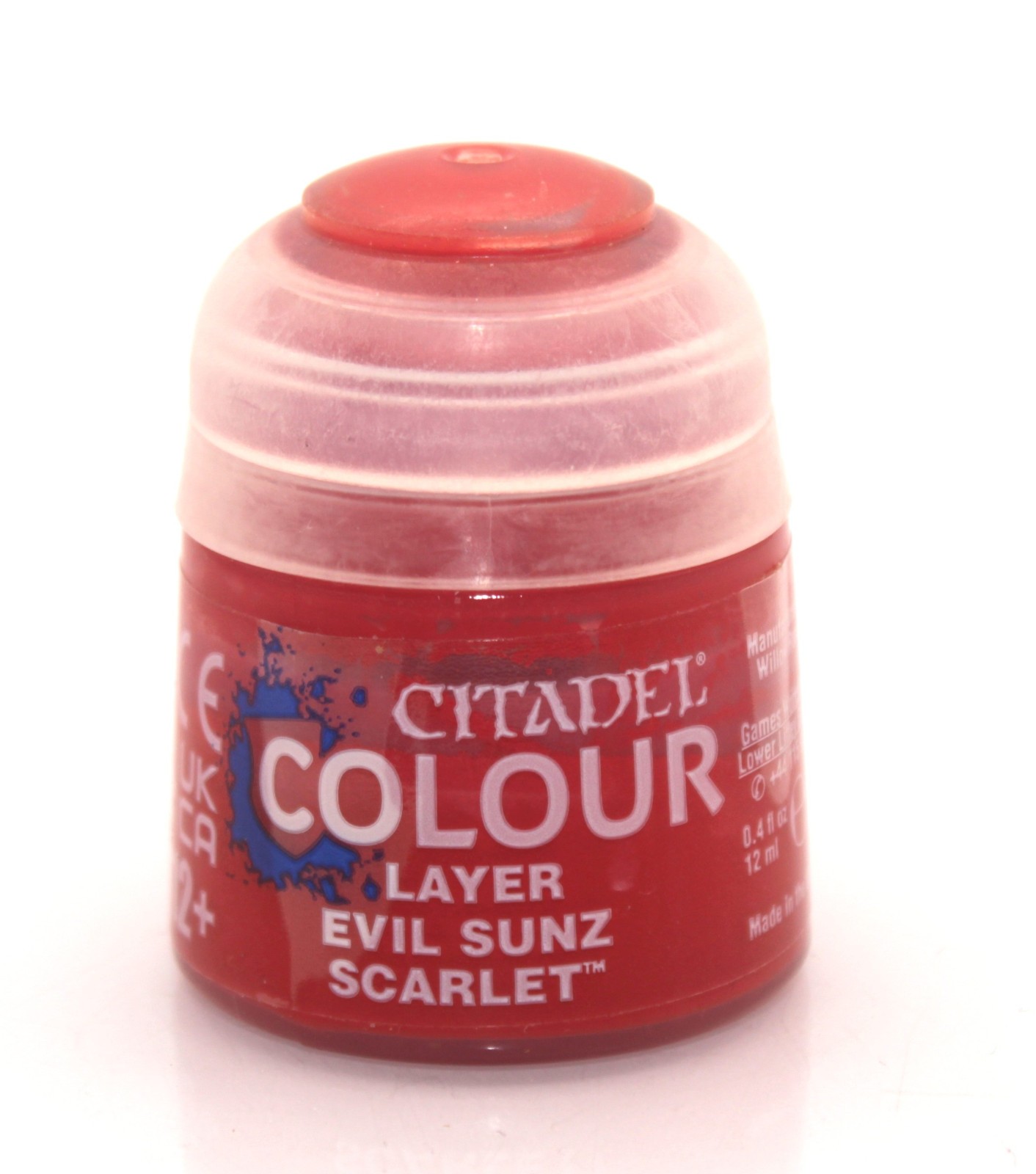 Warhammer 40K/Age of Sigmar Citadel Colour Paint  Evil Suns Scarlet - NEW
