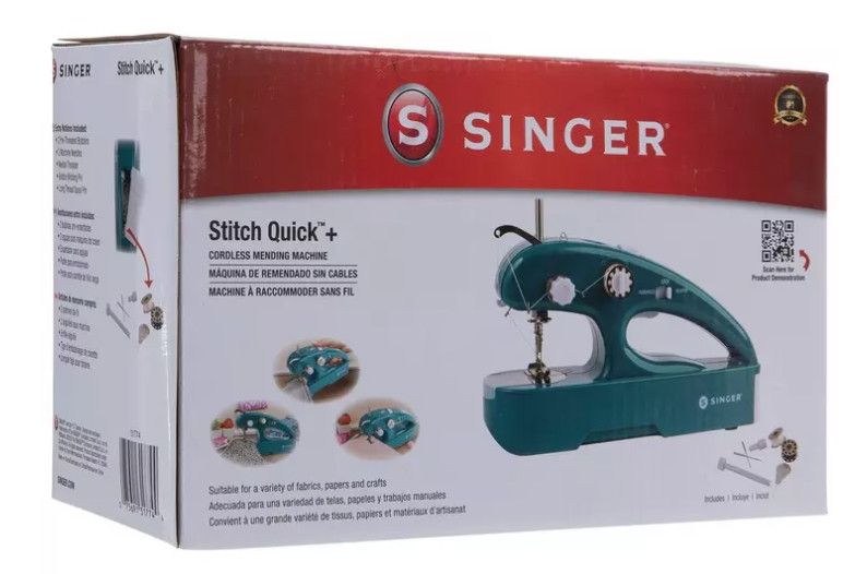Singer Stitch Quick Hand Sewing Machine – Portable Cordless Mending Machine