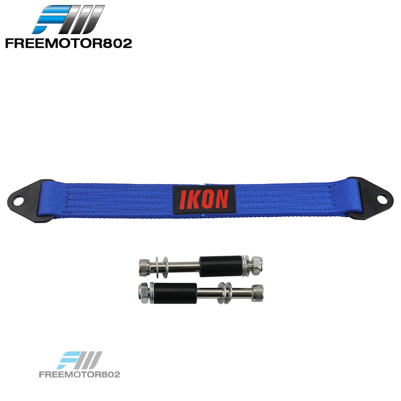 18 Inch Blue Limit Straps 10000lb Shock Suspension 4 Layers Webbing w/ Bolts