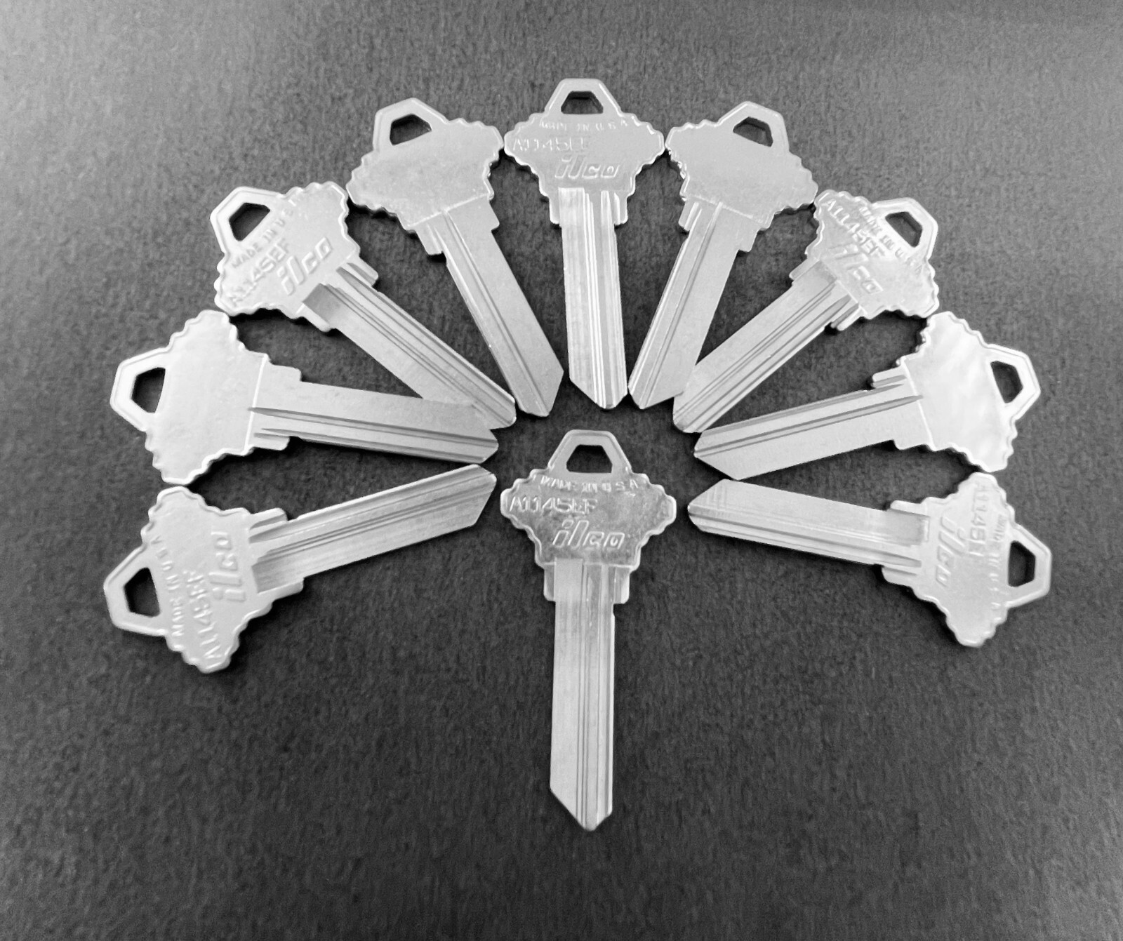 Lots of 2/5/10  A1145EF Type 6 Pin Key Blanks for Schlage 35-101EF Keyway