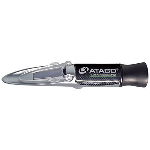 ATAGO Hand-held Refractometer Densitometer MASTER-50H 33x33xH168mm 130g NEW