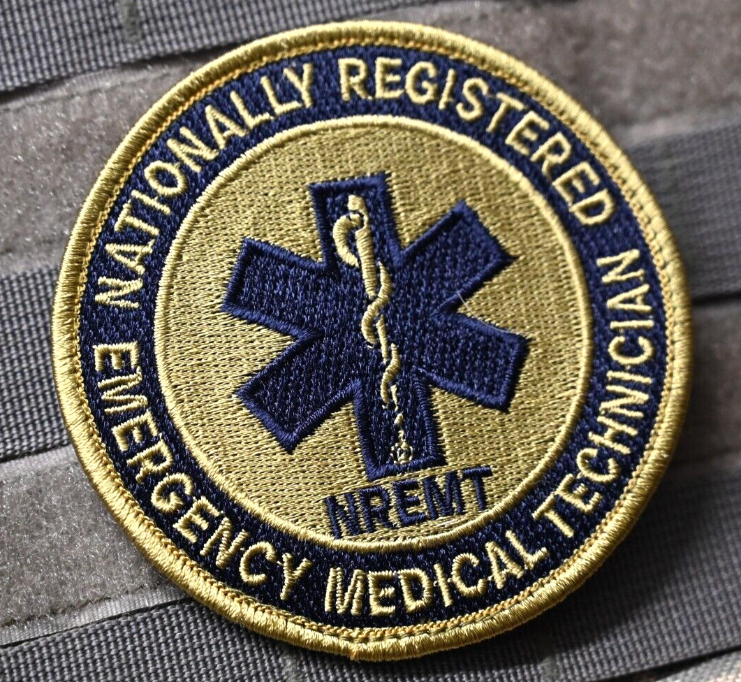 CASUALTY EVACUATION CASEVAC PARAMEDIC COMBAT MEDEVAC vêlkrö OCP PATCH: N.R.E.M.T