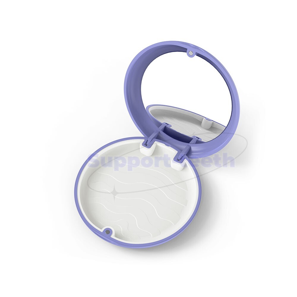 Dental Retainer Box Orthodontic Denture Storage Container Mouth Guard Organizer
