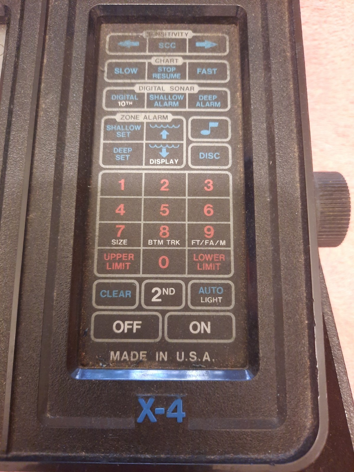 Lowrance X-4 Lcg Recorder