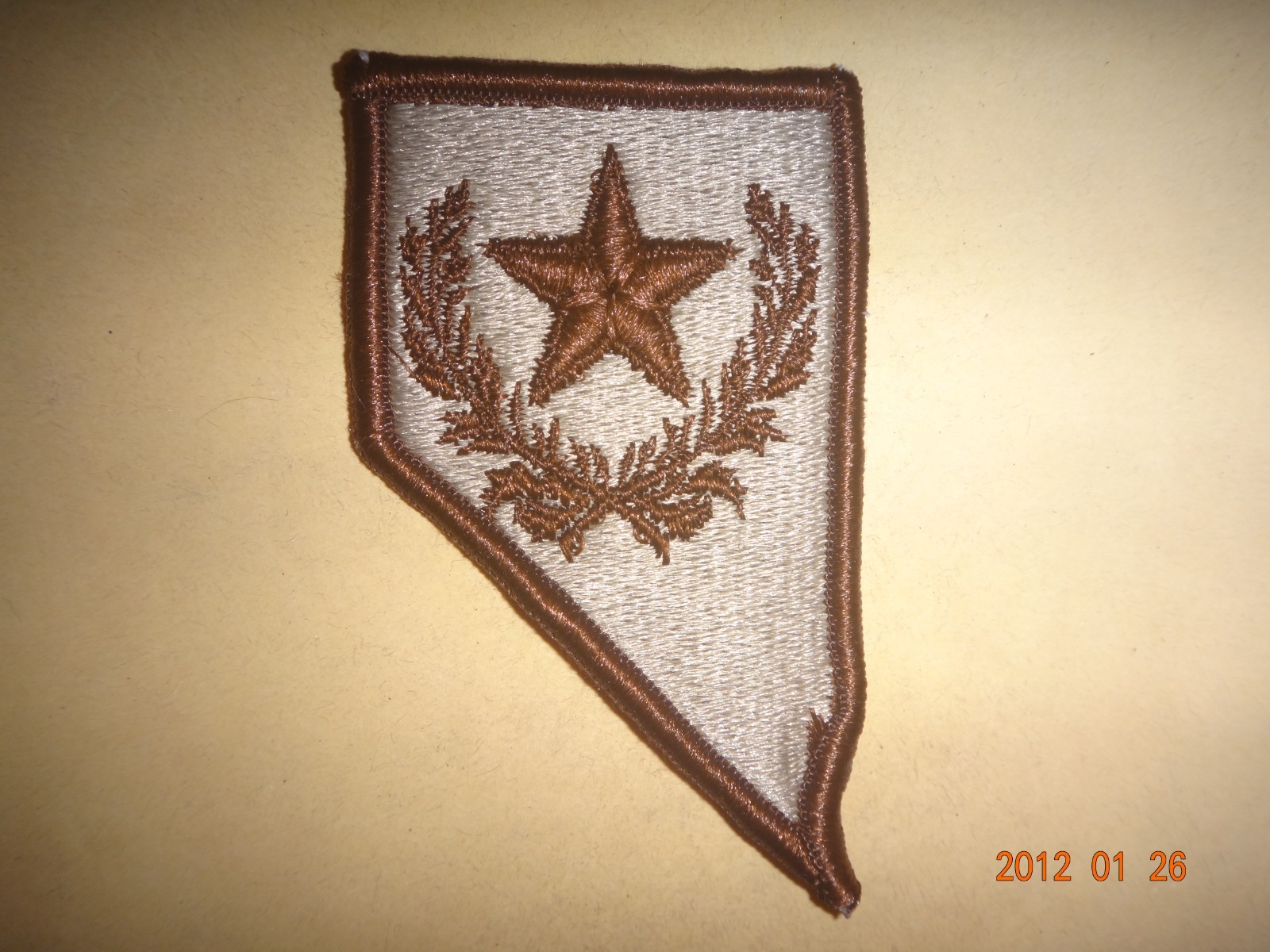 State Of NEVADA Army National Guard Color Patch
