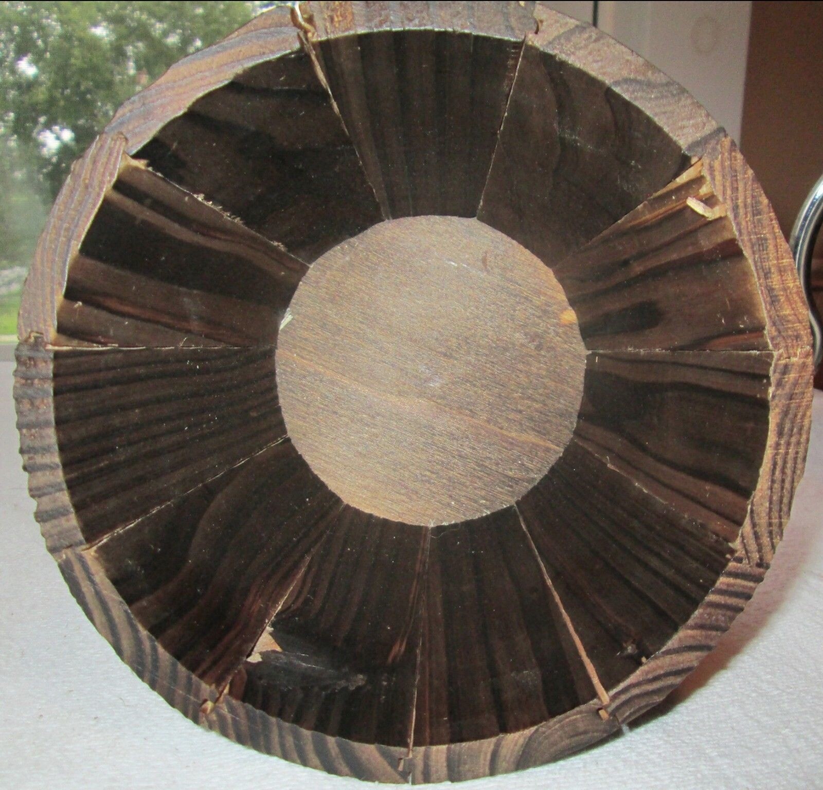 CUBA GOLD WOODEN BUCKET