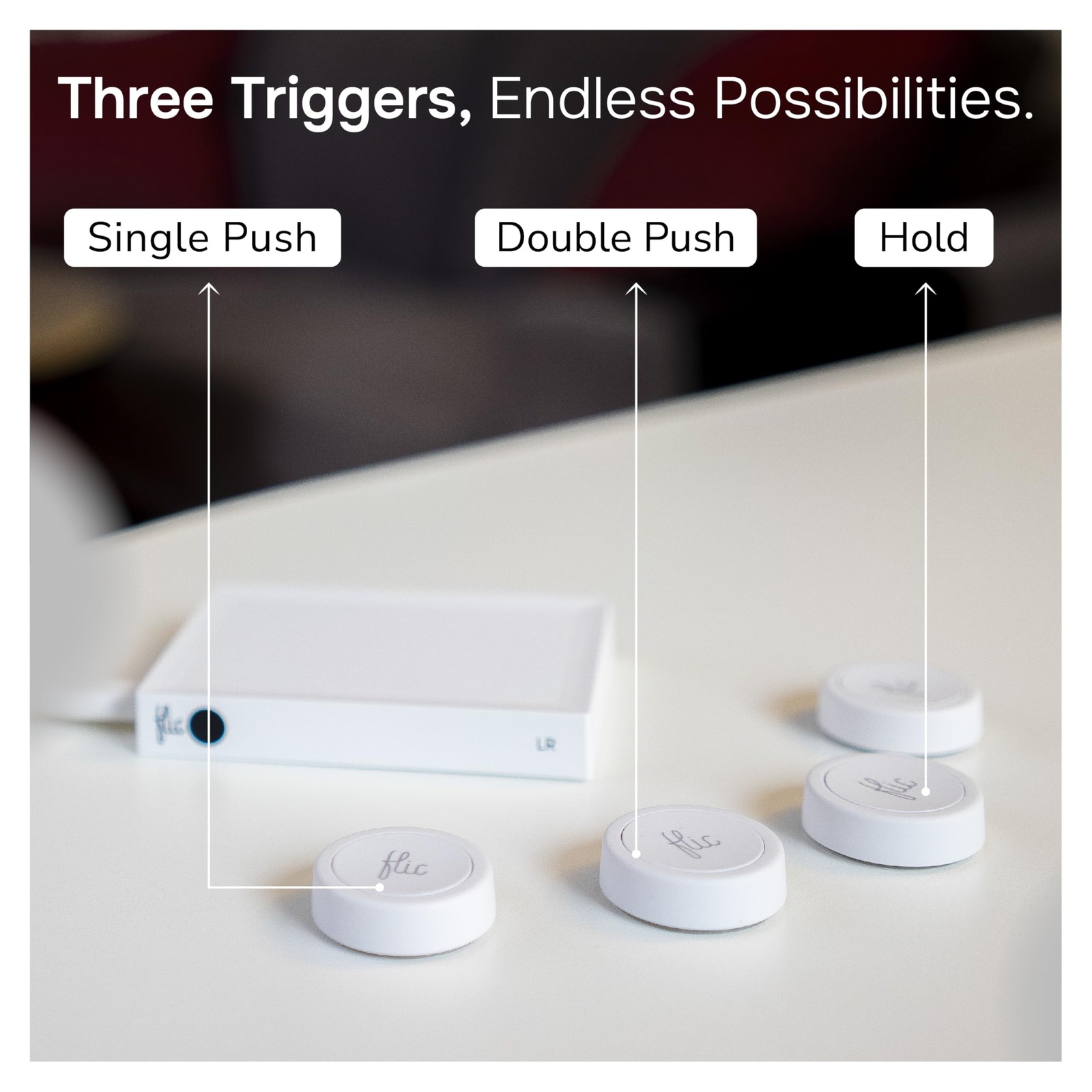 Flic Smart Button Switch Music Controller Routine Trigger That Works Alexa