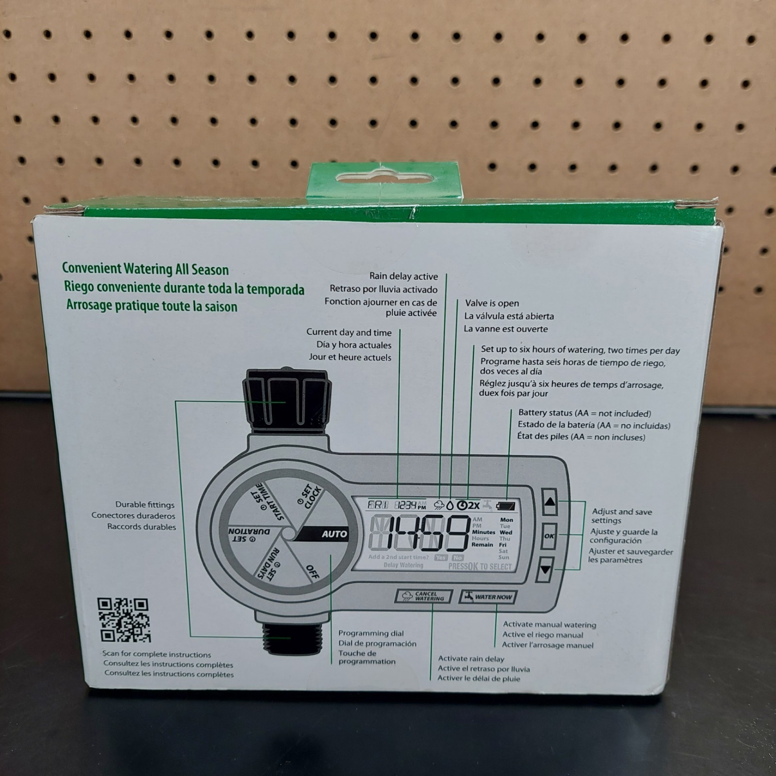 Rain Bird Professional Grade Electronic Digital Hose End Timer Model 1ZEHTMR